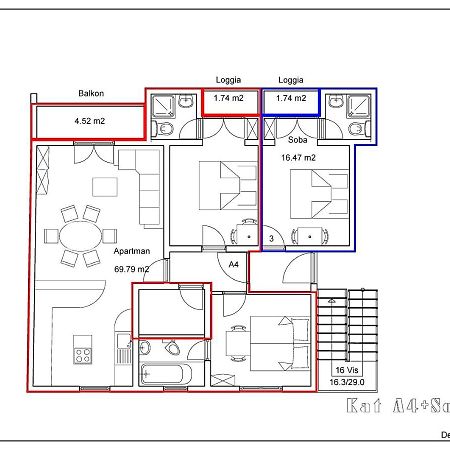 Apartments And Rooms Bova 바슈카 외부 사진